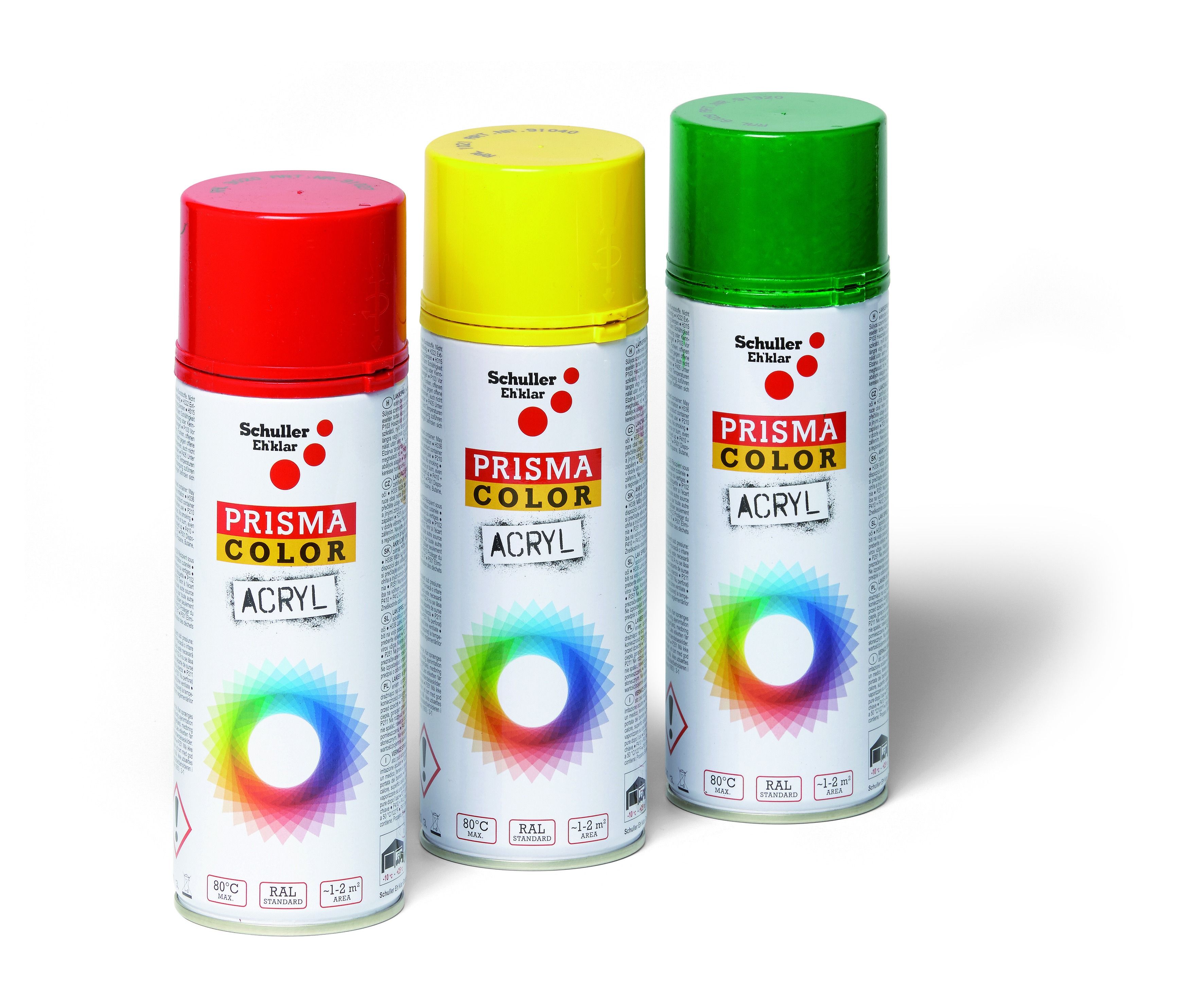 Sprej akrylový Prisma Color 400ml RAL 7001 stříbrně šedá lesklá